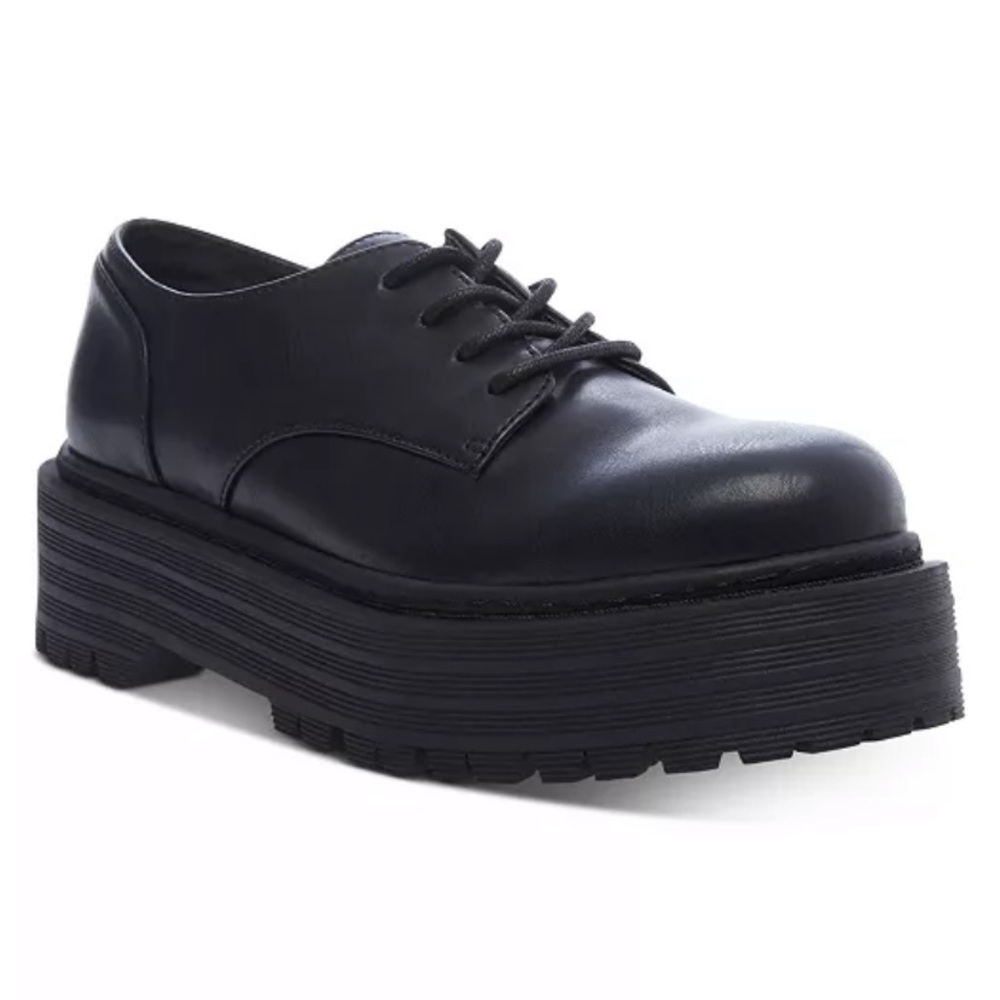 Brand New. Never been worn Madden Girl Platforms